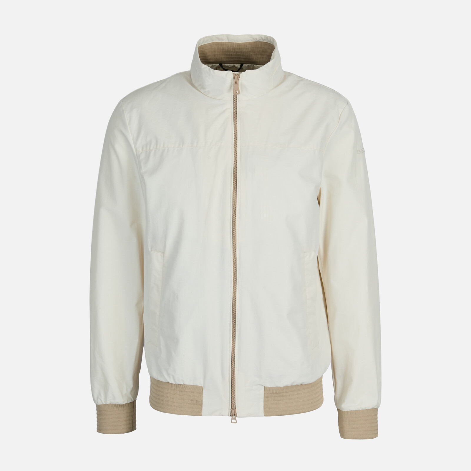 Pánska krémová bomber bunda Geox Vincit