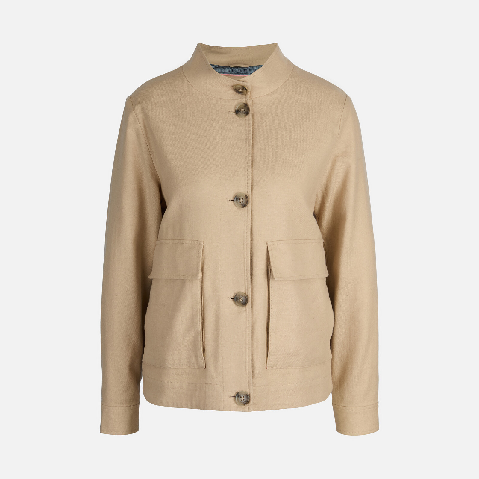 Béžová dámska bunda Geox Maddalusia