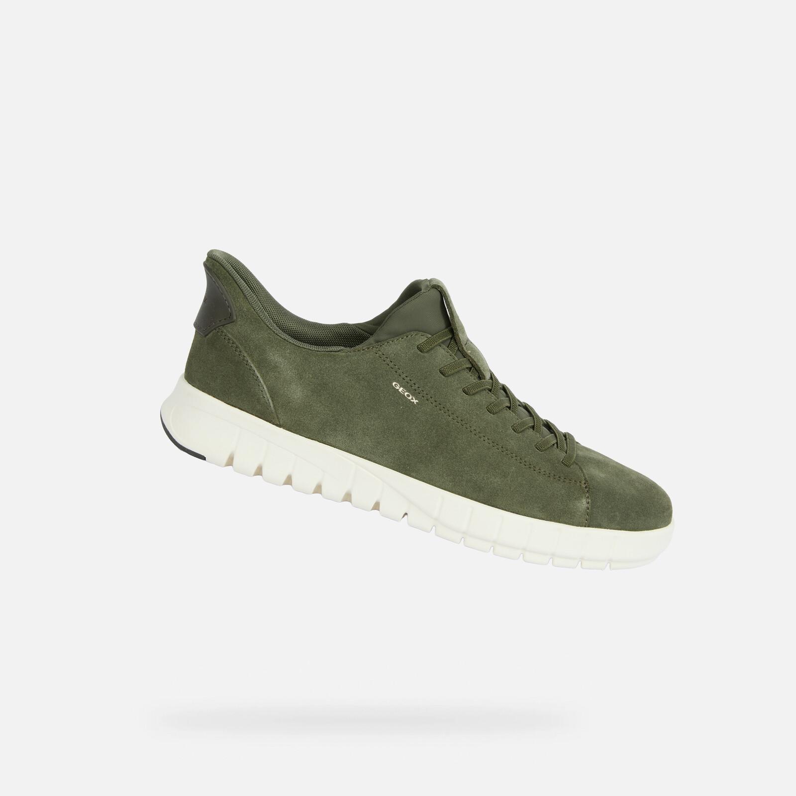 Pánske khaki tenisky Geox Flextride Plus