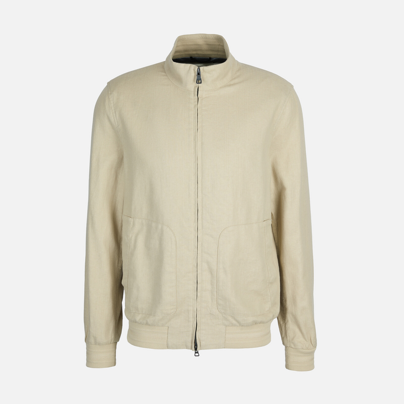 Béžová pánska bomberka Geox Recanati