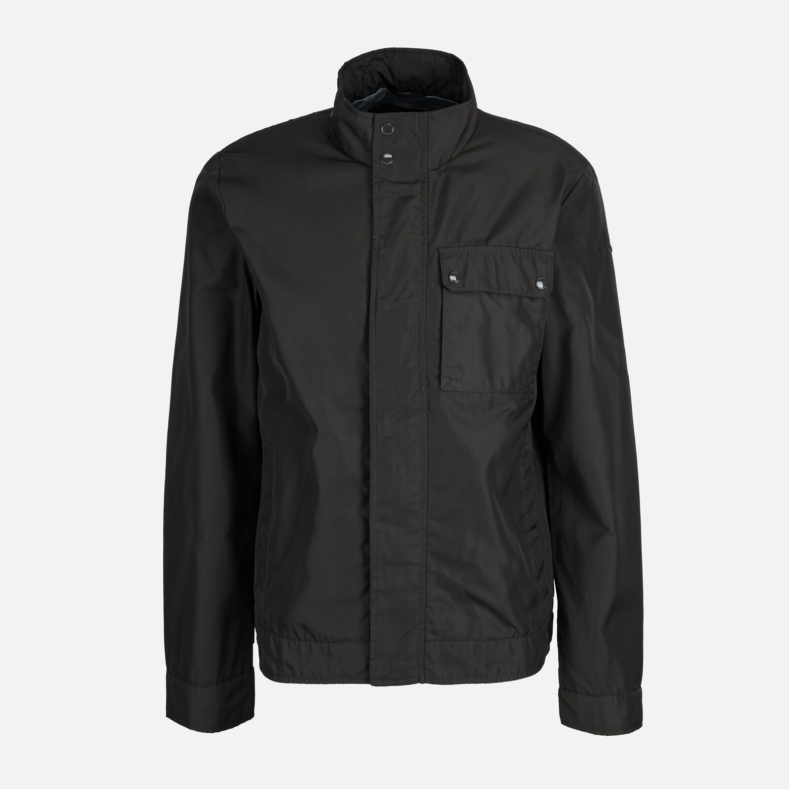 Čierna pánska bunda Geox Avola