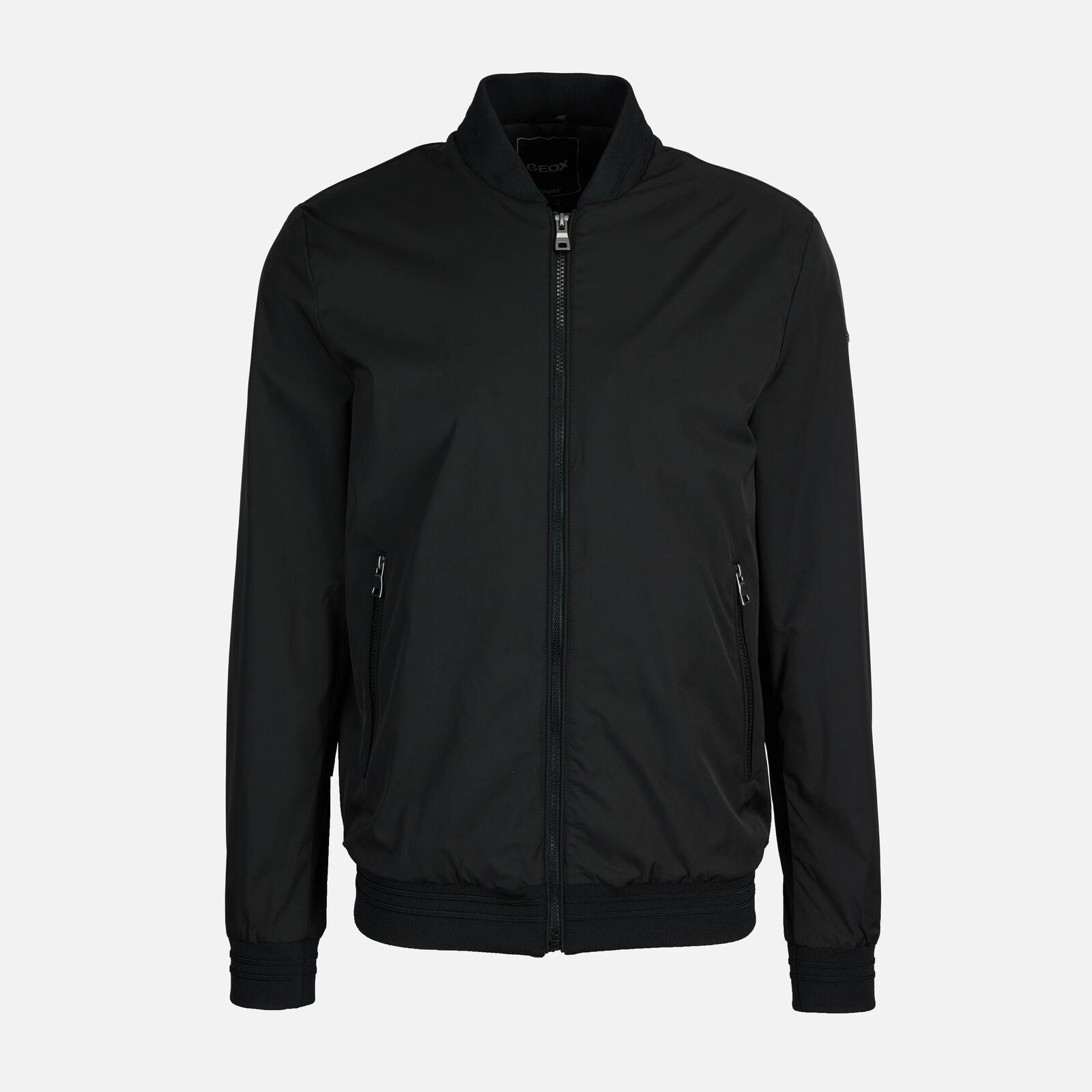 Pánska čierna bomber bunda Geox Avola