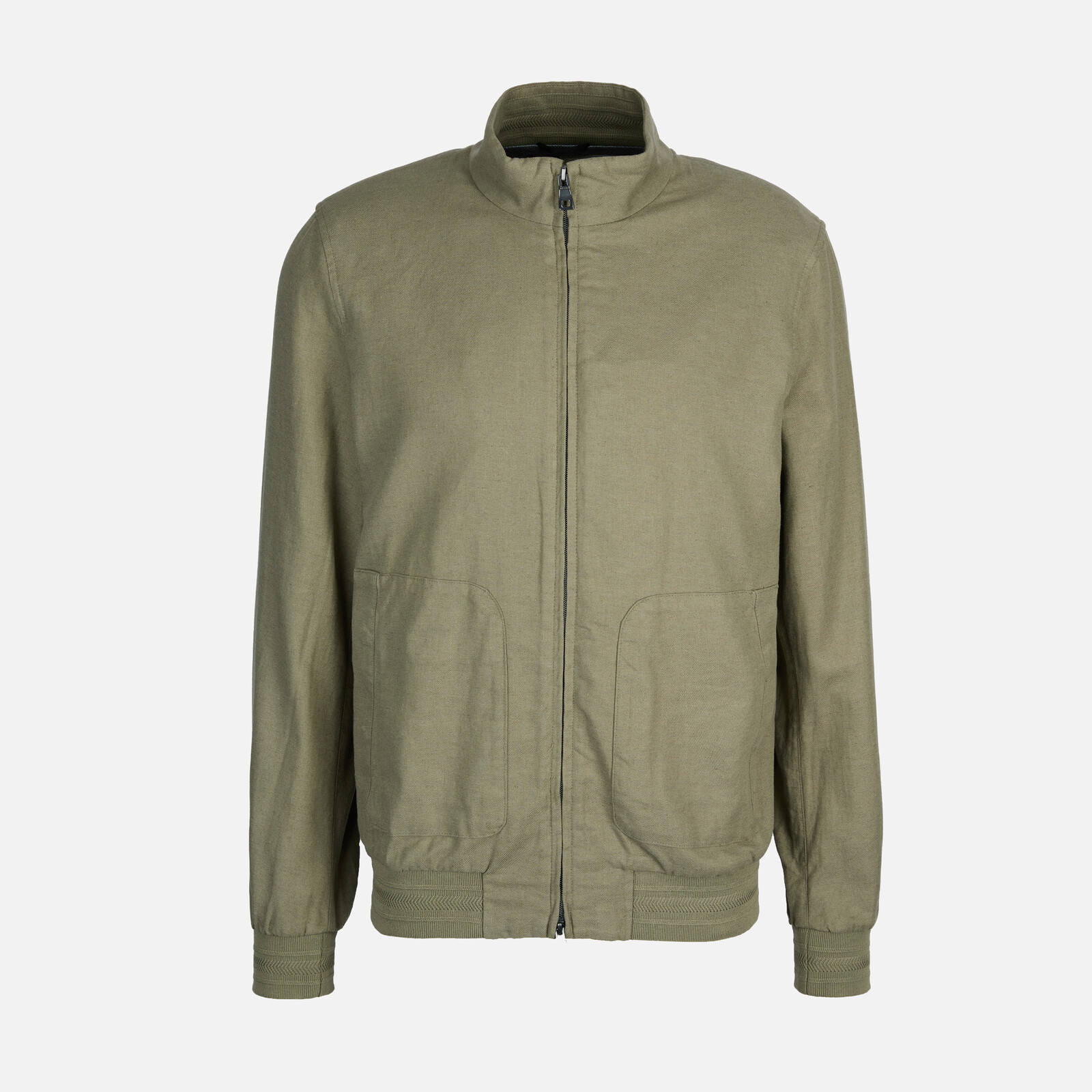 Khaki pánska bomber bunda Geox Recanati