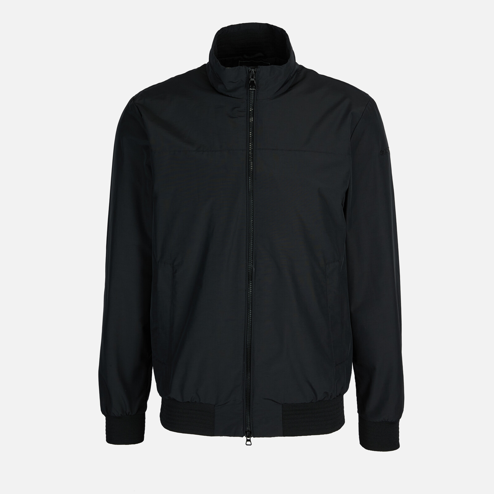 Pánska čierna bomber bunda Geox Vincit