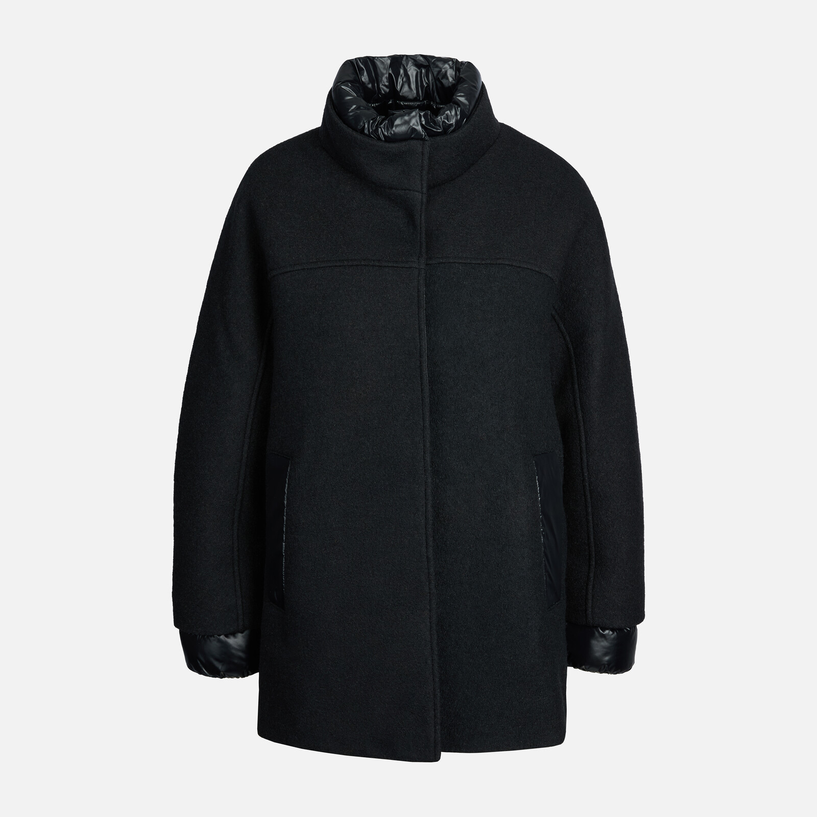 Geox Kleopy dámsky čierny kabát