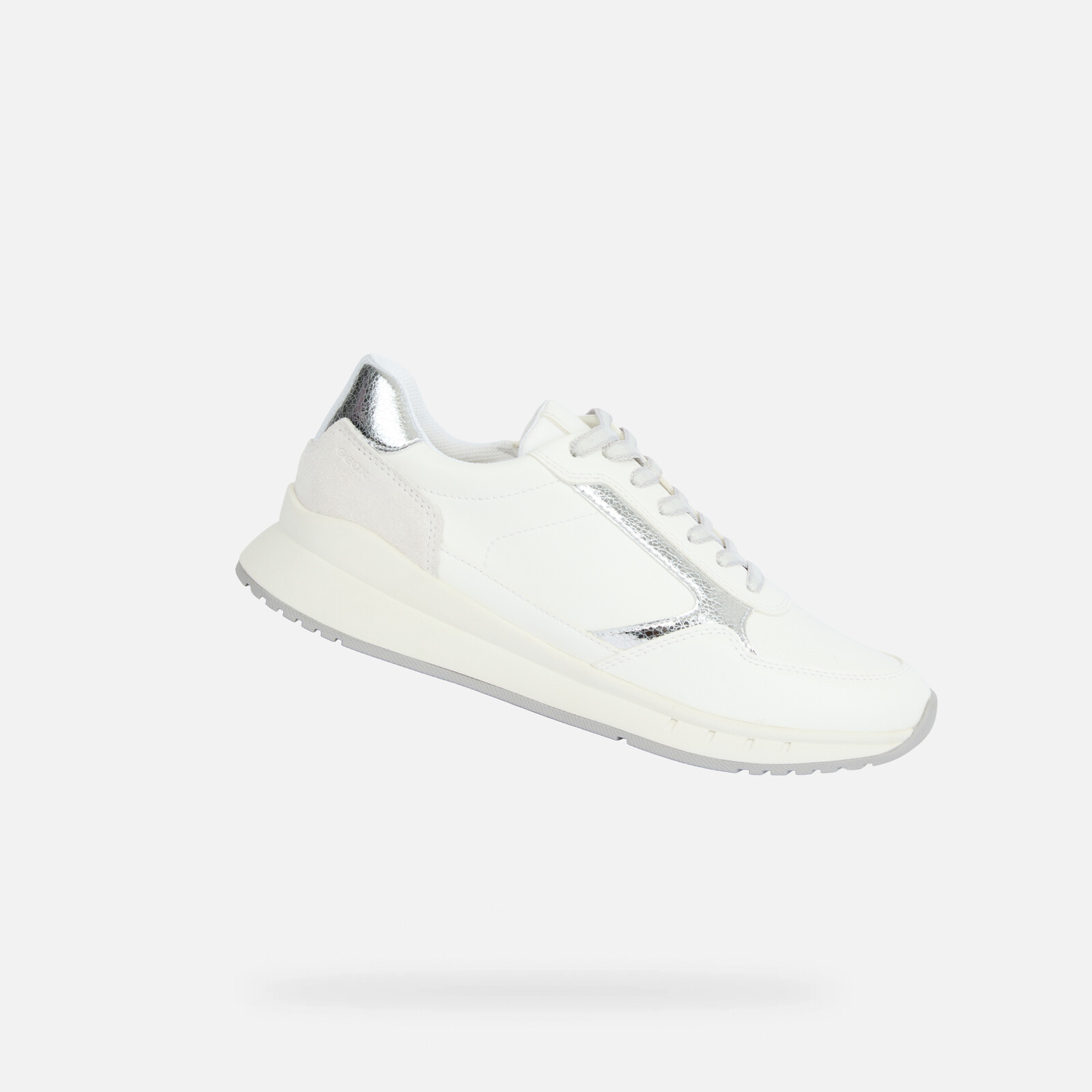 Biele dámske tenisky Geox Octaviee