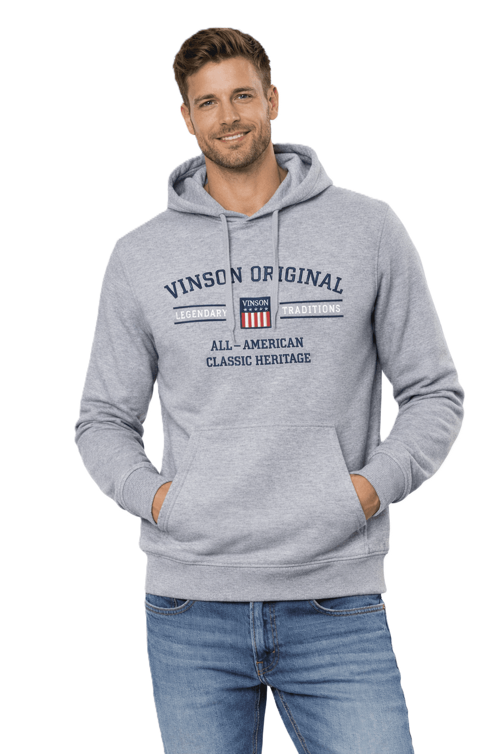 Vinson pánska mikina s kapucňou