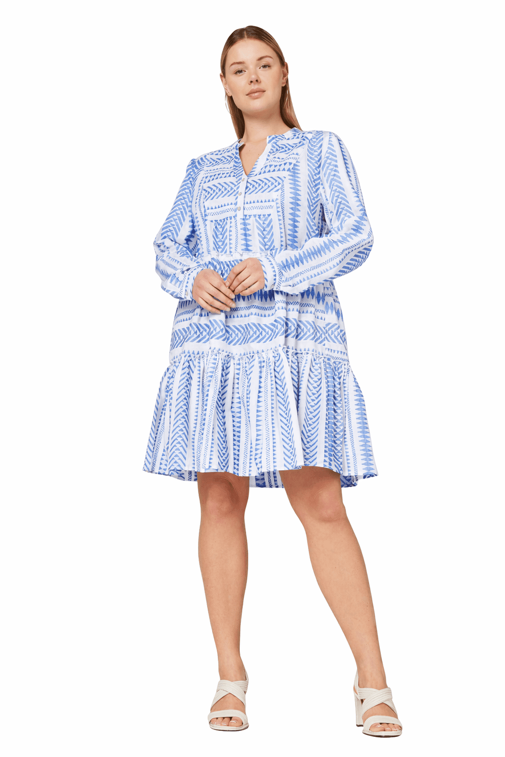 Guido Maria Kretschmer - Šaty s dlhými rukávmi Franziska