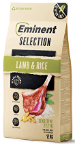 Eminent Selection Dog Sensitive Lamb&Rice 12kg + 2kg zadarmo