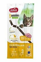 Pochoutka kočka YUMMIES krůtí a játra 3ks Zolux