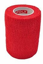 Obinadlo elast. CoPoly 7,5cm x 4,5m červená