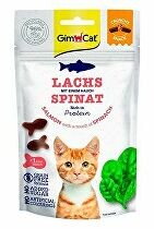 GimCat Crunchy Snacks losos&špenát 50g