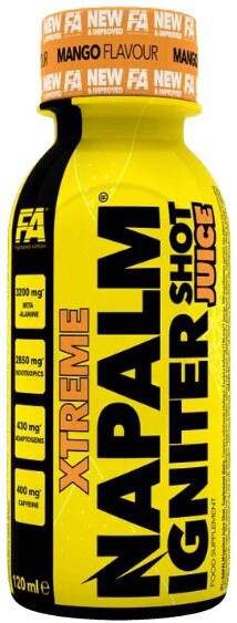 Fa xtreme napalm igniter shot juiced 120 ml - yuzu