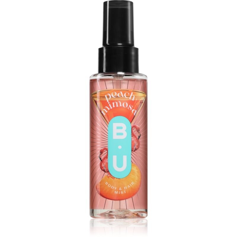 B.U. Peach Mimosa telový sprej pre ženy 100 ml