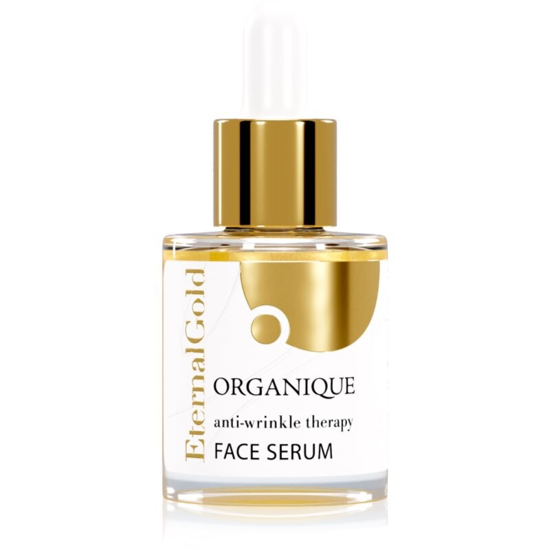 Organique Eternal Gold Anti-Wrinkle Therapy spevňujúce pleťové sérum 30 ml
