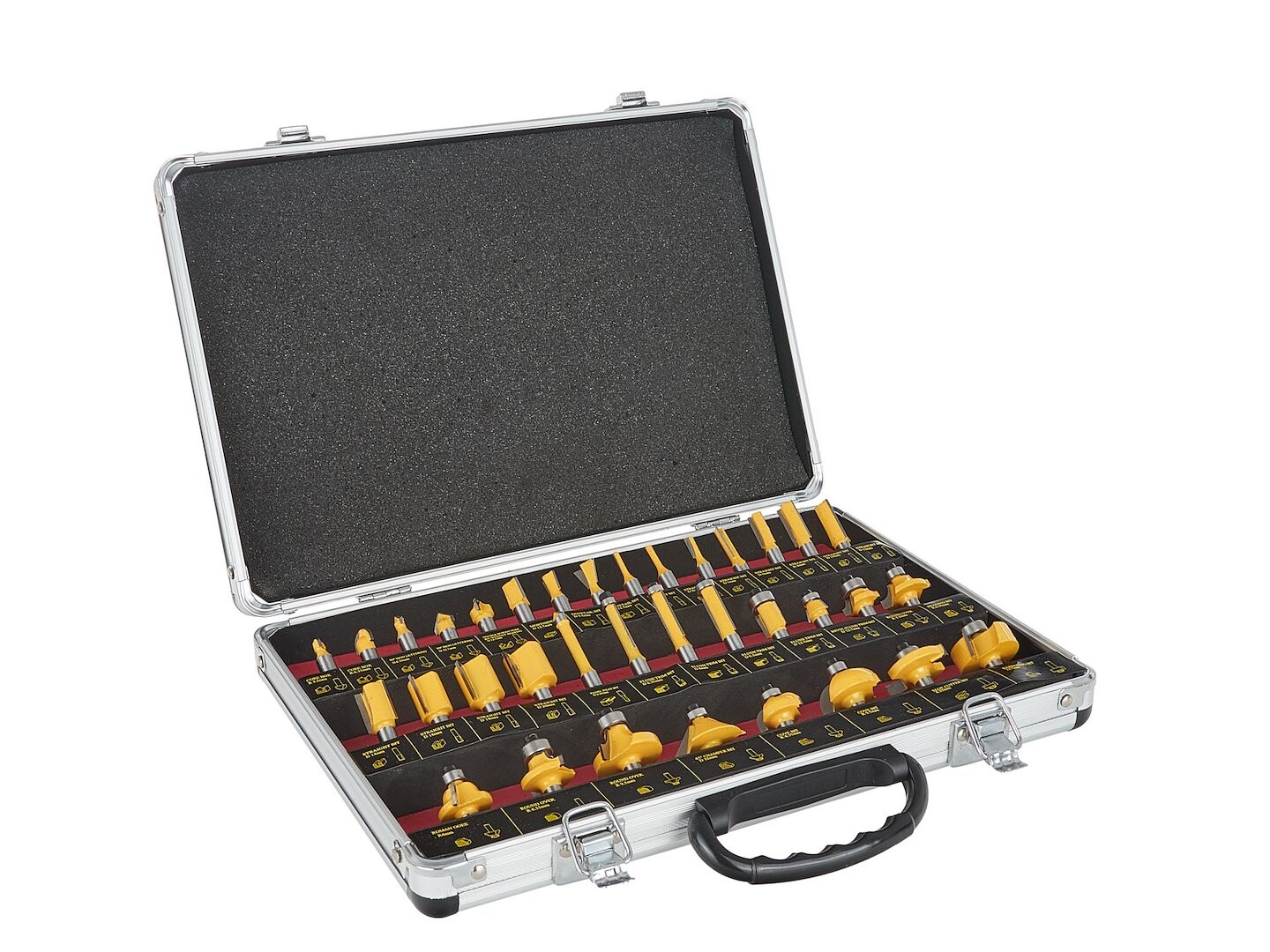 Geko Sada tvarových fréz na drevo 35ks K00067