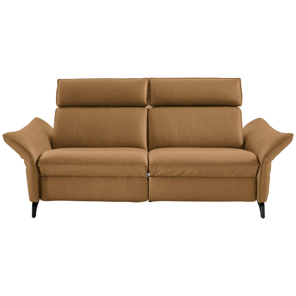 Himolla 2,5-MIESTNA POHOVKA, kari žltá, pravá koža