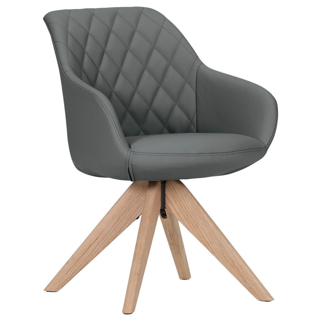 Landscape STOLIČKA S PODRÚČKAMI, sivá