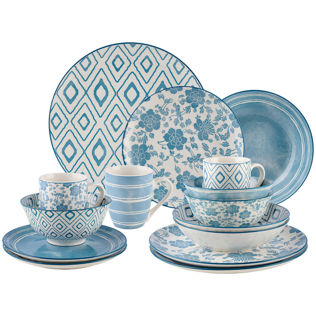 Novel KOMBINOVANÝ SERVIS 30-dielne, porcelán keramika