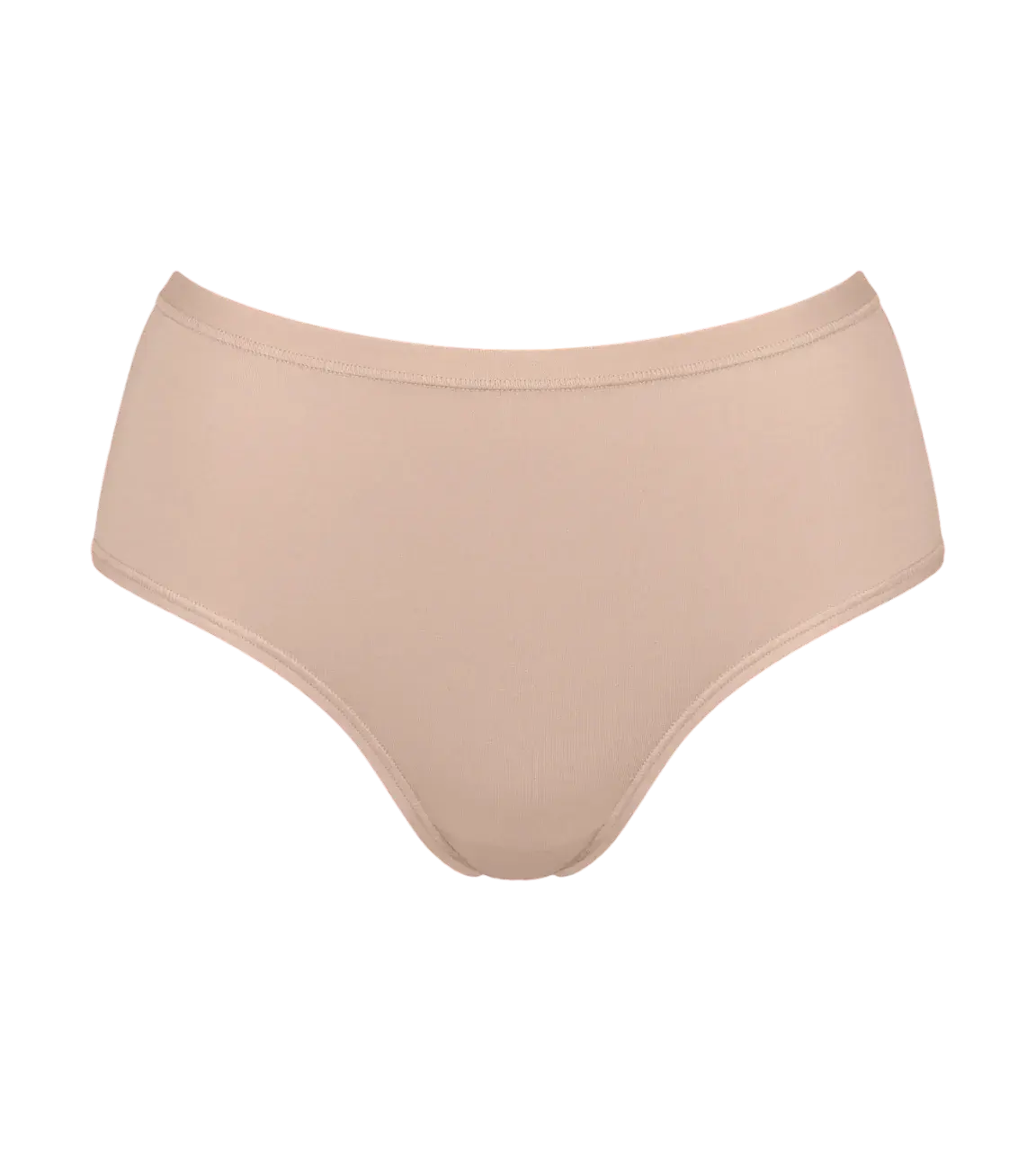 Dámske bavlnené midi nohavičky GO Daily - BROWN - Body 00LZ - SLOGGI NEW BEIGE XXL