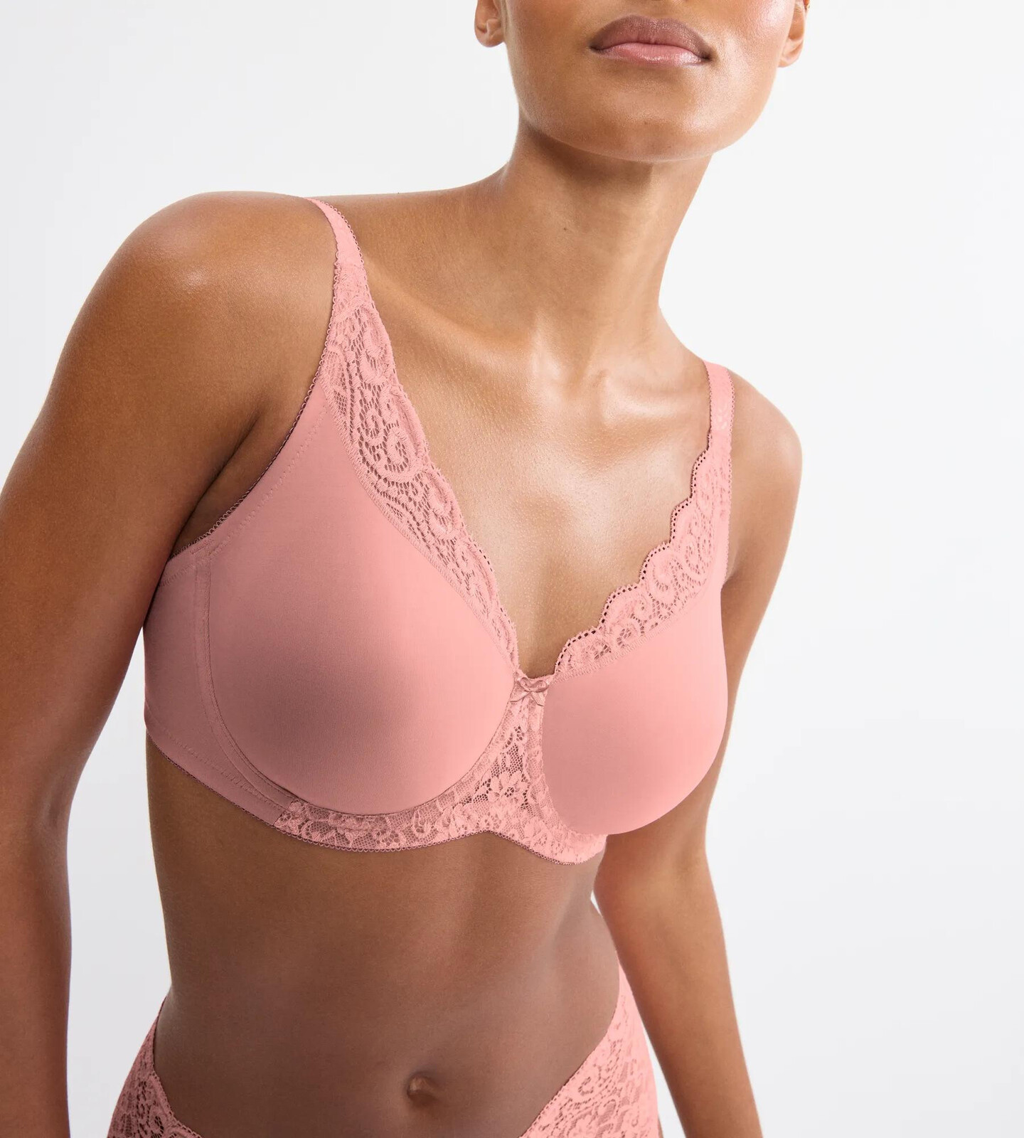 Dámska podprsenka Amourette W01 - RED - ružová 00BE - TRIUMPH CHERRY ROSE 85F