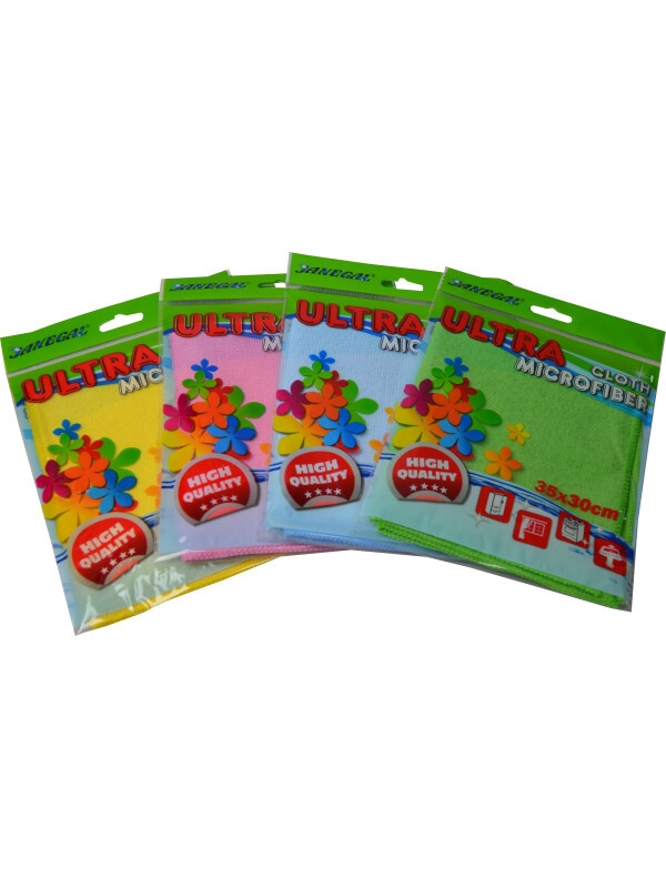 Janegal Ultra Microfiber utierka 1ks 35x30cm mix farba