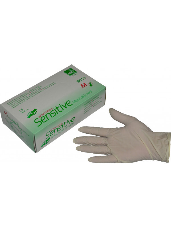 Janegal Rukavice Loon M jednorázové latexové 100ks