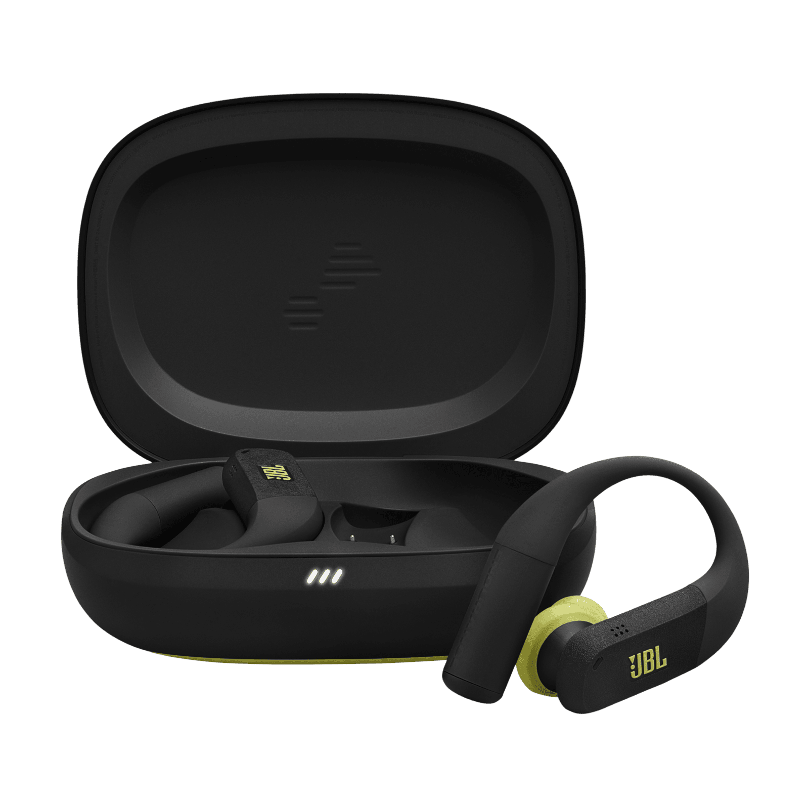 JBL Endurance Peak 4 BlackLime, True wireless športové slúchadlá do uší s potlačením okolitého hluku