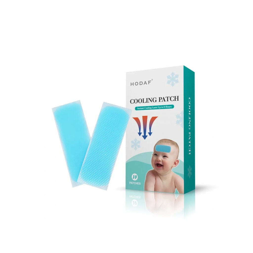 Chladiace náplasti Hodaf 10 ks - modré
