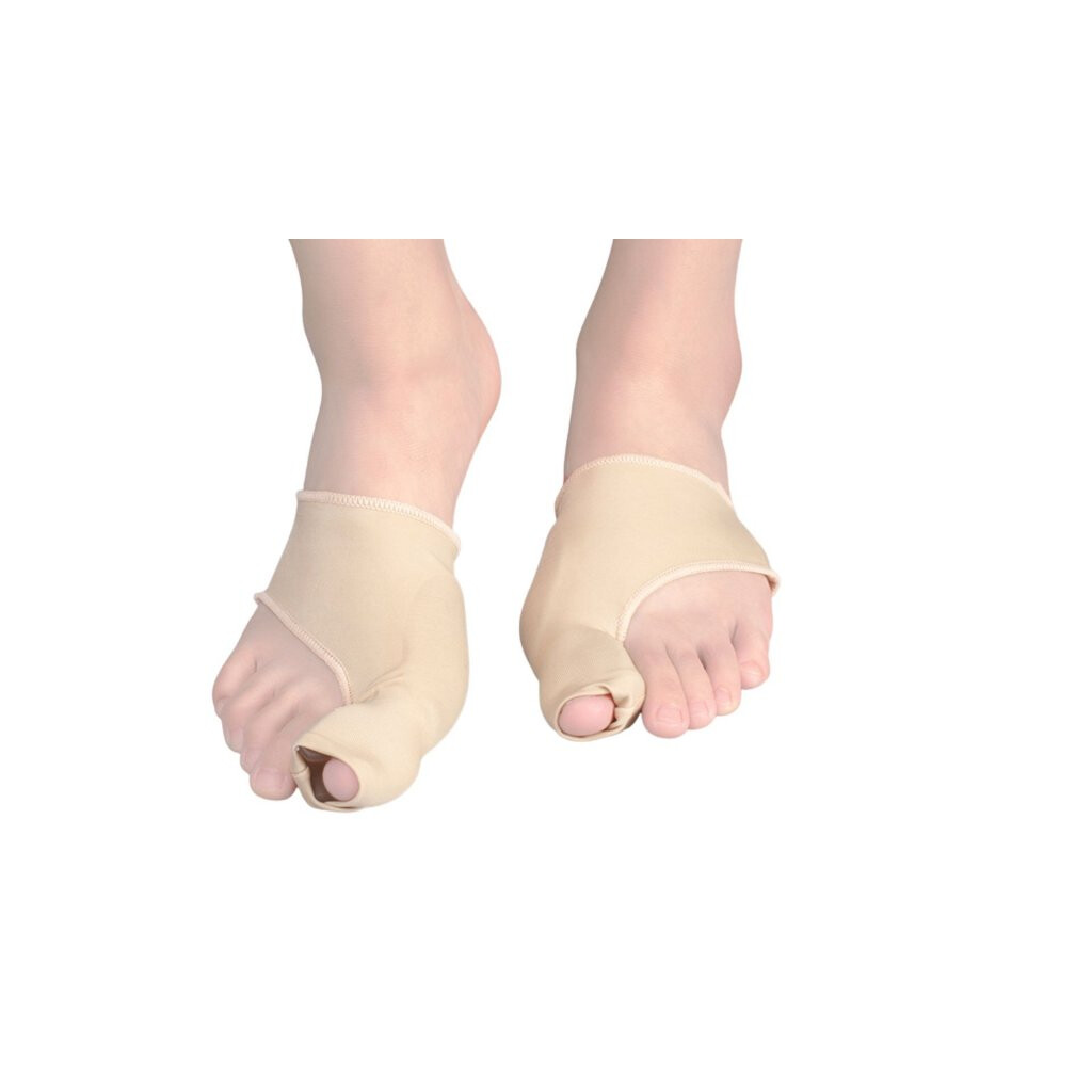 Korektorové návleky na vbočený palec 1 pár - béžové