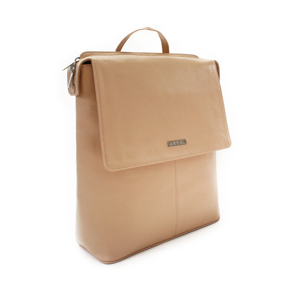 Kožený batoh Arwell 1660 - coyote
