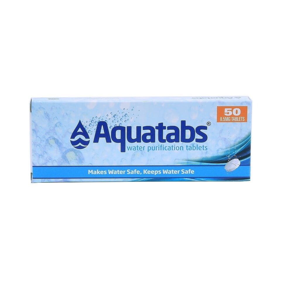 Tablety na čistenie vody Aquatabs 50 tabliet