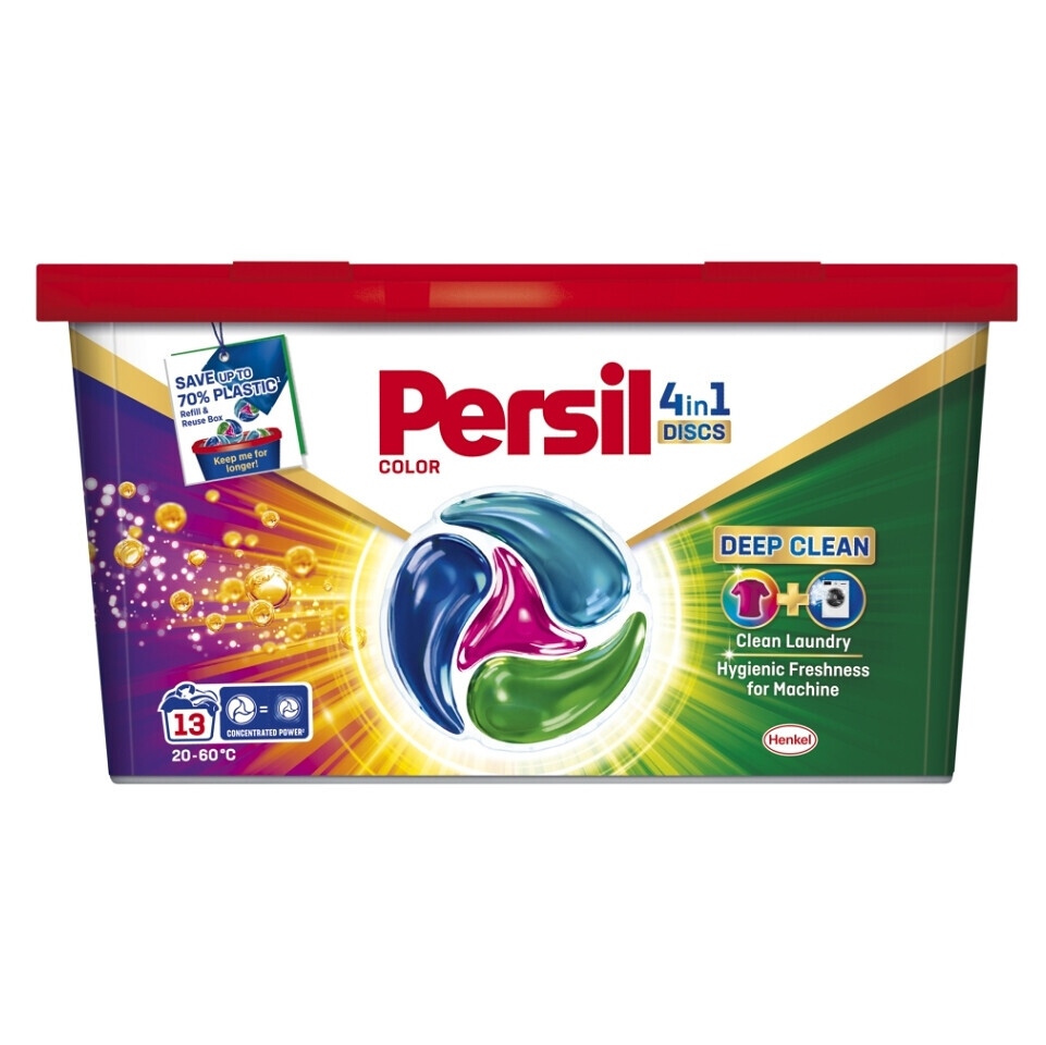 PERSIL Kapsuly na pranie Discs Color 13 pranie, poškodený obal