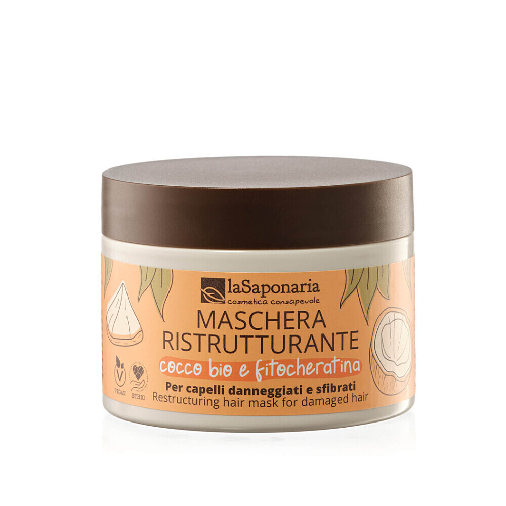 LA SAPONARIA Reštrukturalizačná maska ​​na vlasy 200 ml