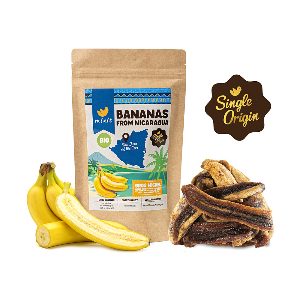 MIXIT Single origin banániky z Nikarague BIO 250 g