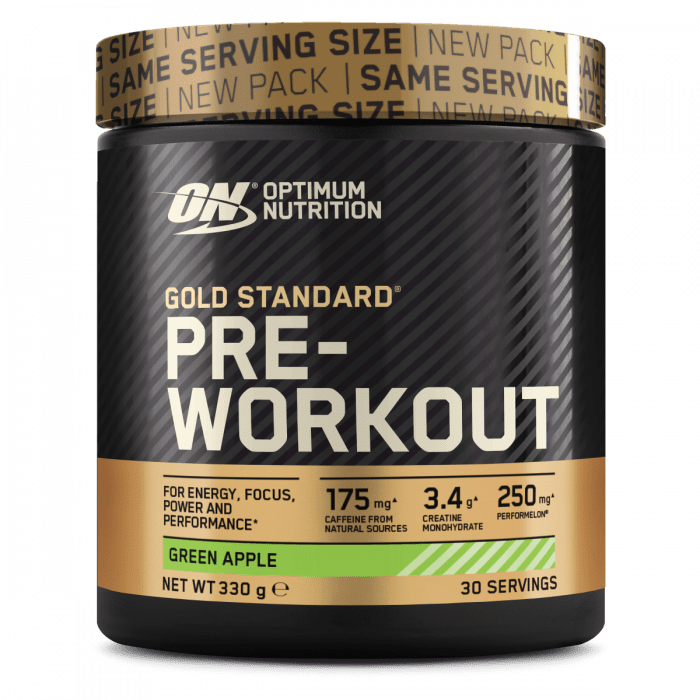 Optimum Nutrition Gold Standard Pre-Workout zelené jablko