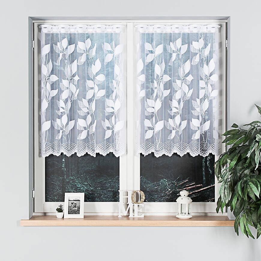 Žakárová záclona 023083/100. Tovar na mieru