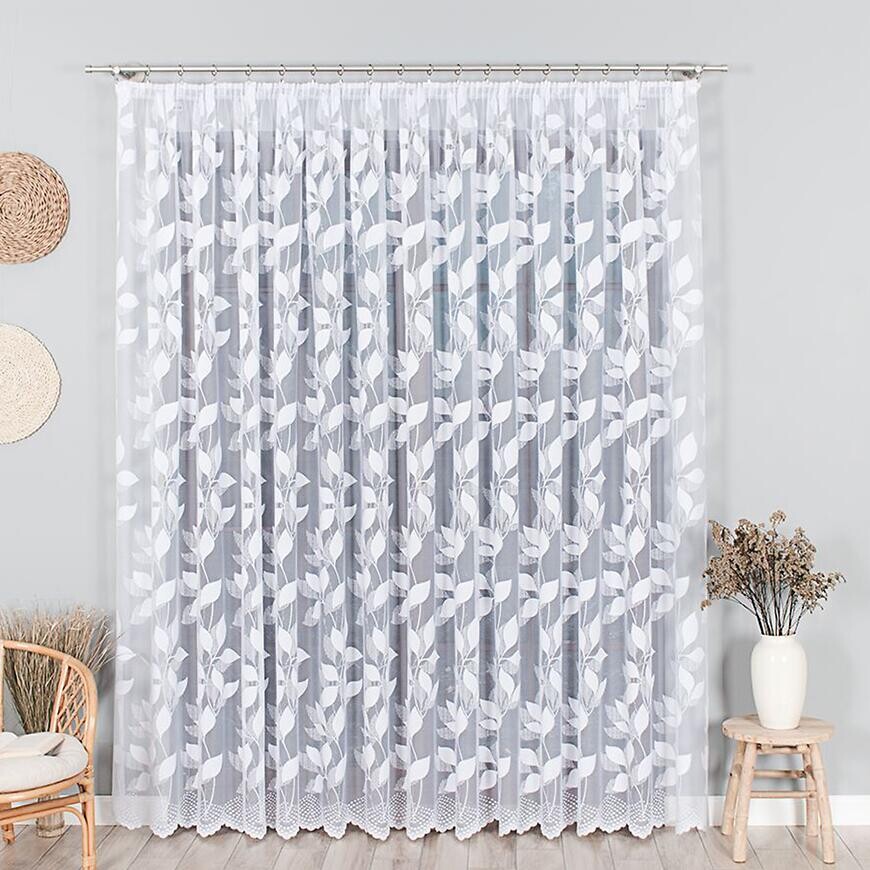 Žakárová záclona 023083/250. Tovar na mieru