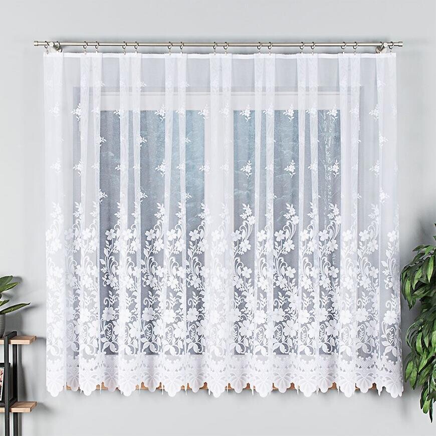 Žakárová záclona 023092/140. Tovar na mieru