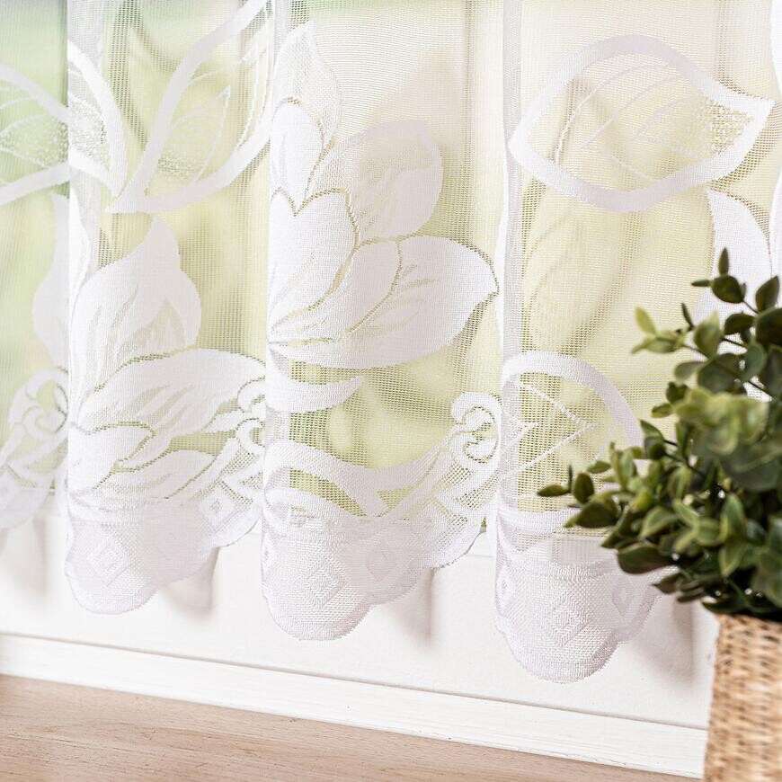 Žakárová záclona 023338/50. Tovar na mieru