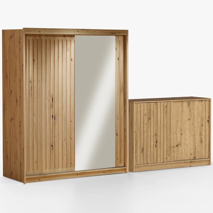 Súprava skriňa Royal 150 wotan + komoda Royal 150