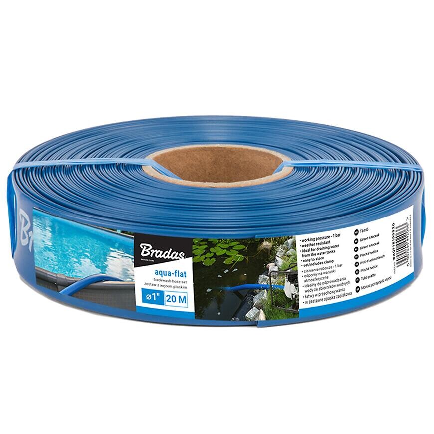 Ploská hadica aqua - flat pe/eva  W.P.1 - 1