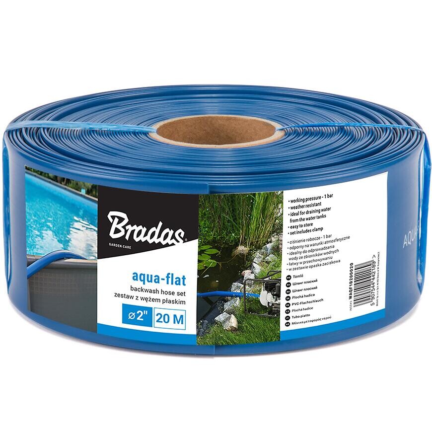 Ploská hadica Aqua - Flat Pe/Eva  W.P.1 - 2