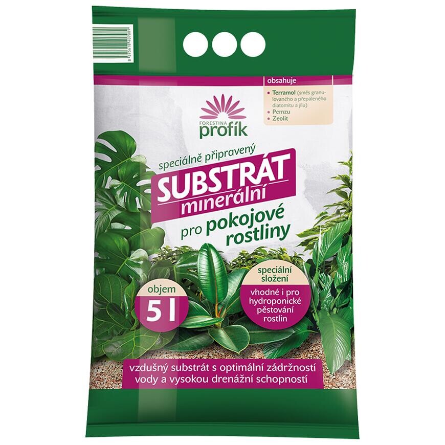 Profík – Minerálny substrát pre izbové rastliny 5 l