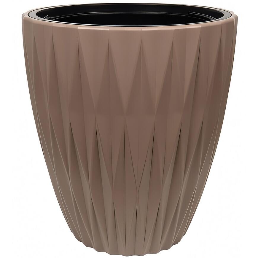 Kvetináč Caro 30 sivý-béžová 5780-051