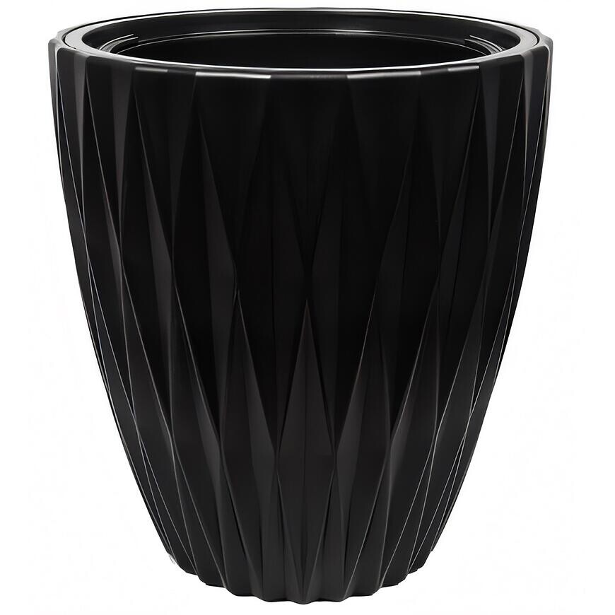 Kvetináč Caro 30 čierna 5780-084