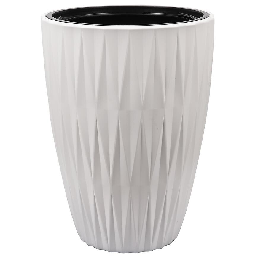 Kvetináč Caro Slim 30 biela 5820-011