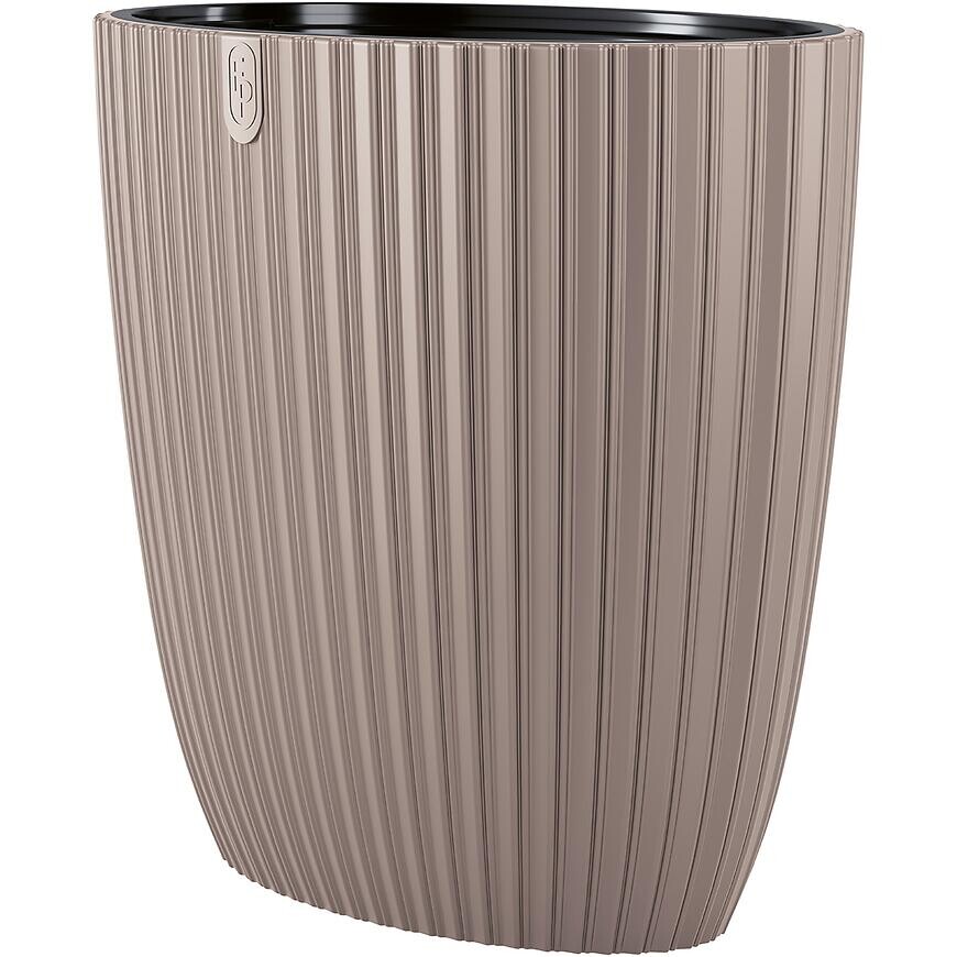 Kvetináč Mika Elipsa 60 sivý-béžová 5085-051