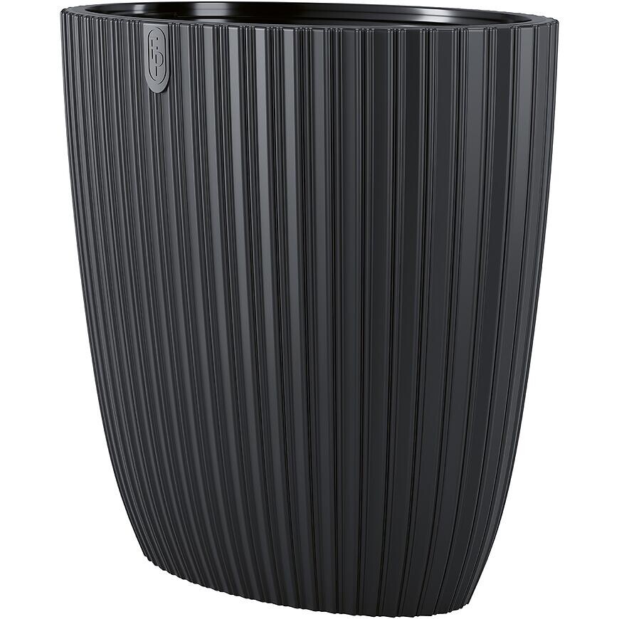 Kvetináč Mika Elipsa 60 antracit 5085-014