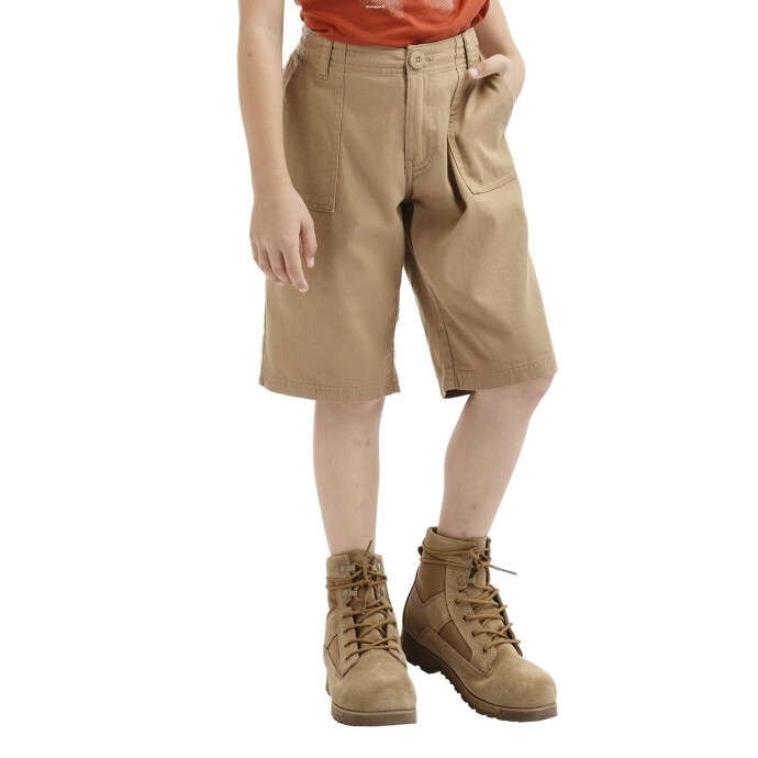 Bushman Dětske kraťasy Perth hnedé 116